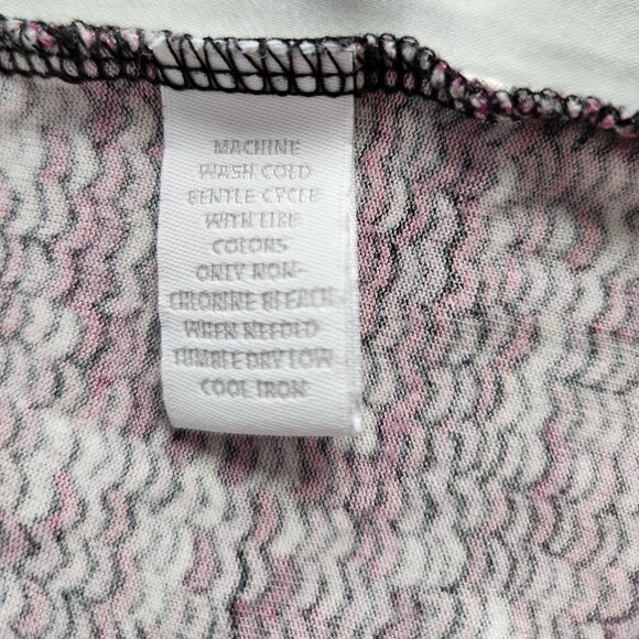 Charter Club Tank XL Pink  and Black - Picture 7 of 7